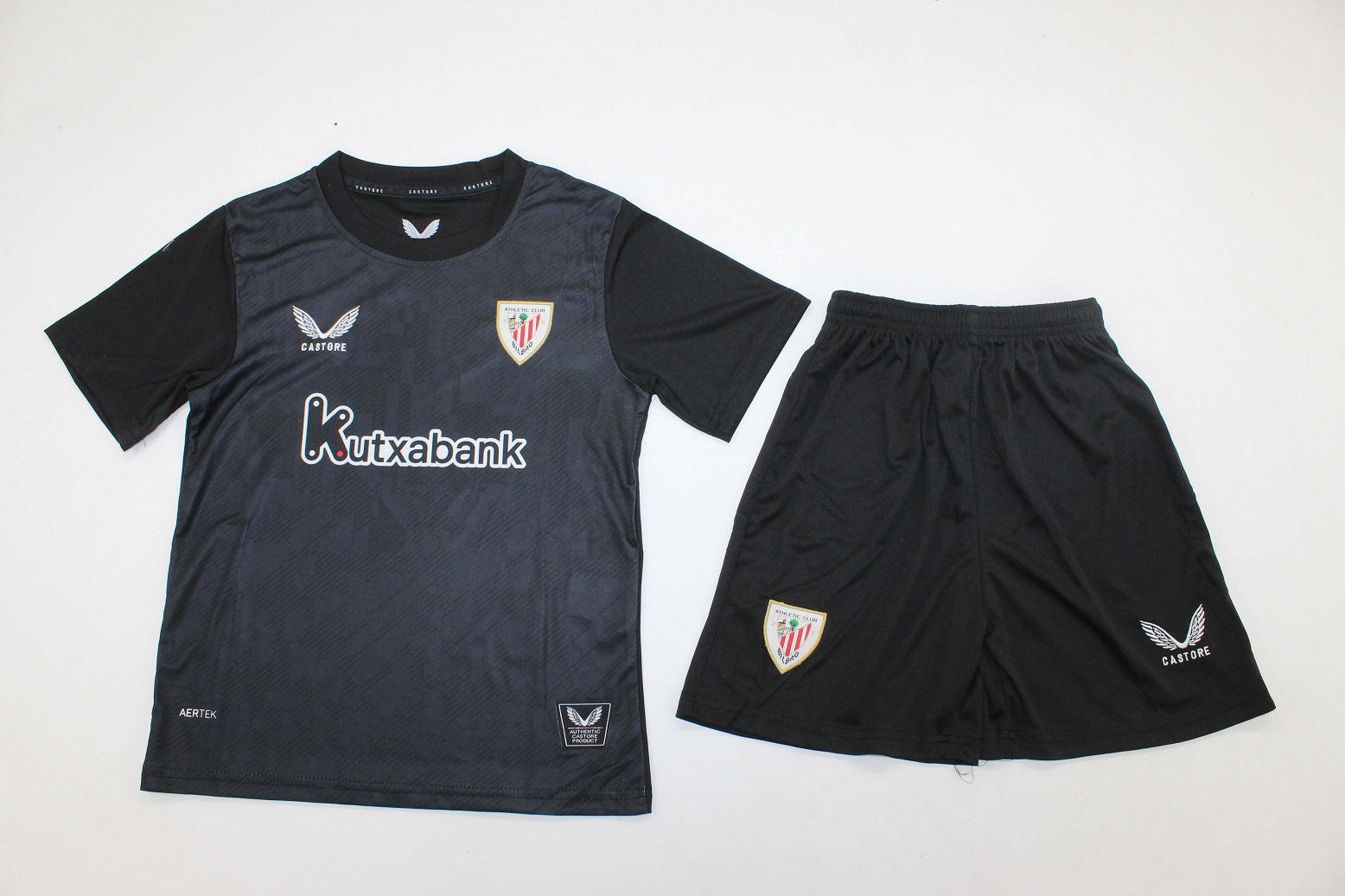 Kids-Athletic Bilbao 25/26 GK Black Soccer Jersey